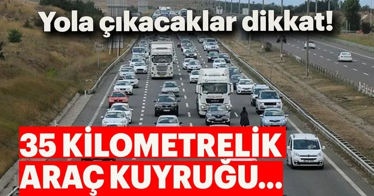 Tem In Bolu Gecisinde 35 Kilometrelik Arac Kuyrugu Sayfa 6 En Son Haber