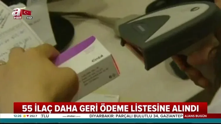 55 ilaç geri ödeme listesine alındı!