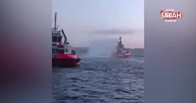 Son dakika: Çanakkale Boğazı’nda kuru yük gemisinde yangın çıktı