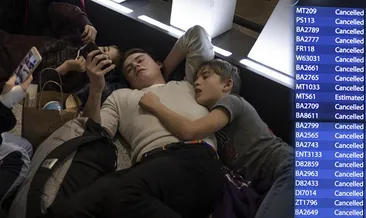 Londra Gatwick Havalimanı’nda uçuş kaosu