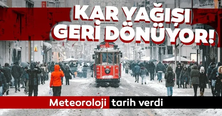 Son dakika haberi | İstanbul dahil yurdun büyük bölümüne kar yağışı uyarısı: Meteoroloji tarih verdi!