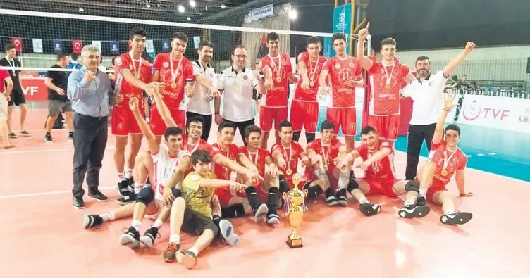Ziraat’in yıldızları Türkiye şampiyonu