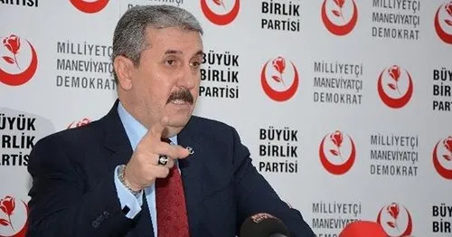 BBP Genel Başkanı Mustafa Destici: Bizim askerimiz gerekirse Libya ...