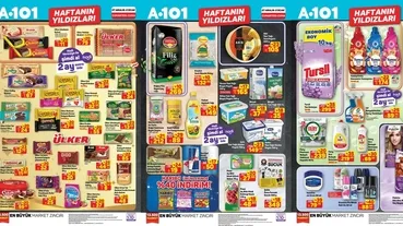 A101 AKTÜEL 27 ARALIK – 2 OCAK FIRSATLARI: çamaşır suyu, saç boyası, sıvı yağ, bulaşık deterjanı...