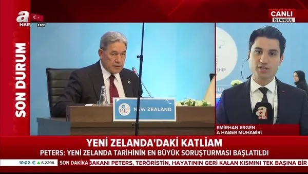 Yeni Zelanda Dışişleri Bakanı Winston'dan Terörist Brenton Tarrant hakkında flaş açıklama!