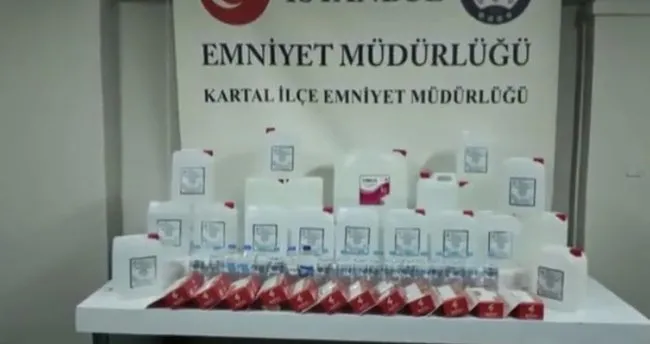 Yılbaşı öncesi evinde sahte içki üretmiş