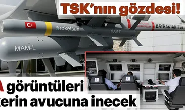 İHA görüntüleri askerin avucuna inecek