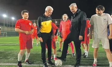 Efsaneler doktorlar için sahaya çıktı