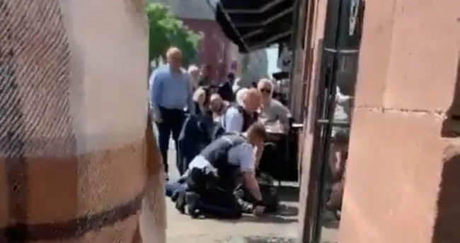 Alman polisinden orantısız güç! Sokak ortasında vatandaşı döve döve öldürdüler