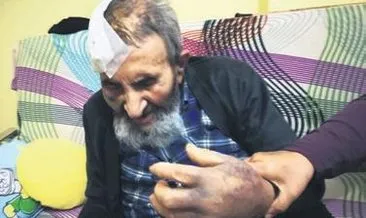 93 yaşındaki adamı dövüp gasp ettiler