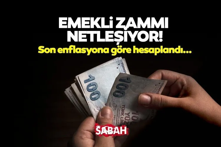 EMEKLİ ZAMMI HESAPLAMA 2025: 4 aylık enflasyon verilerine göre SSK, Bağkur en düşük emekli maaşı ne kadar olacak, kaç TL?