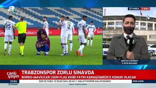 Trabzonspor, Fatih Karagümrük deplasmanında. İşte muhtemel 11'ler | Video