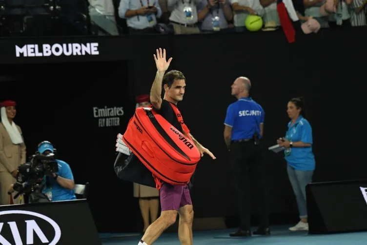 Novak Djokovic - Roger Federer karşılaşmasından kareler