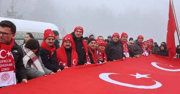 Düzce Sarıkamış Şehitleri için yürüdü