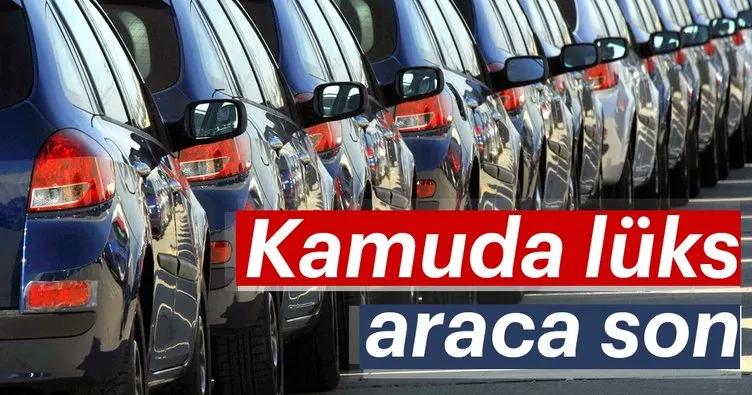 Kamuda lüks araca son