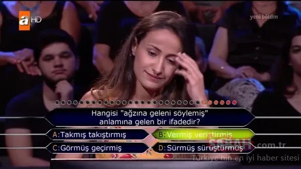 Kim Milyoner Olmak İster? 769. Bölüm tüm soru ve cevapları
