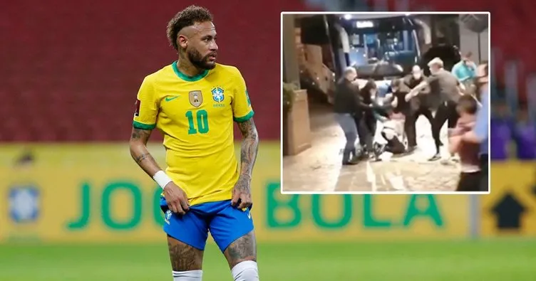 Neymar’a büyük şok! Taraftarlar saldırdı neye uğradığını şaşırdı