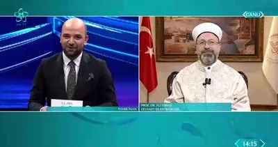 Diyanet İşleri Başkanı Ali Erbaş VAV TV’de