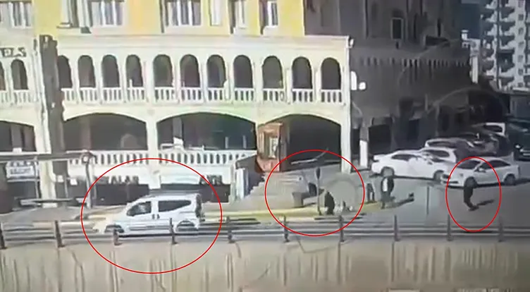 Adliye önündeki vahşetin görüntüleri ortaya çıktı! İşte o anlar…