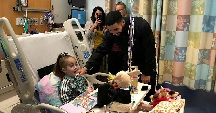 Rapçi Drake’ten hasta hayranına sürpriz