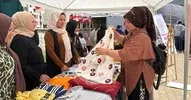 Kadınlar el emeği göz nuru ürünlerini sergiledi