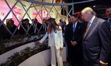 Başkan Erdoğan EXPO 2023 Fuar alanını ziyaret etti