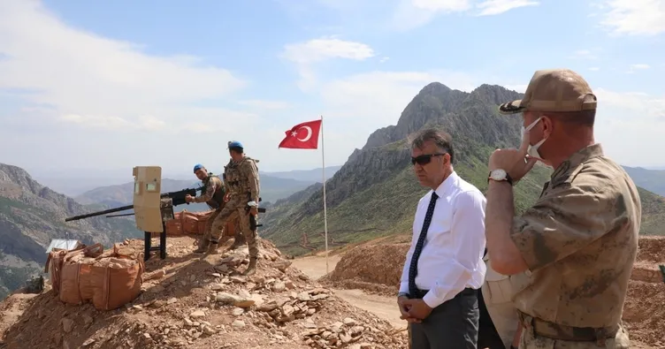 Vali Çağatay’dan üs bölgesine ziyaret