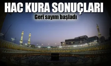 Hac kura çekimi ne zaman yapılacak? - 2018 Hac kura sonuçları sorgulama sayfası!