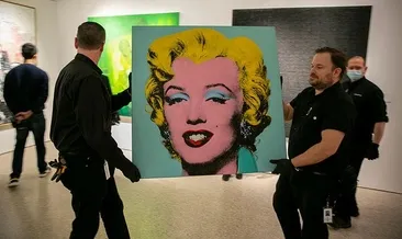 Monroe portresine rekor fiyat