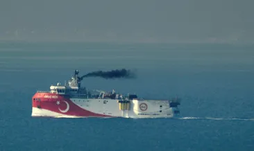 Oruç Reis Antalya Limanı’nda