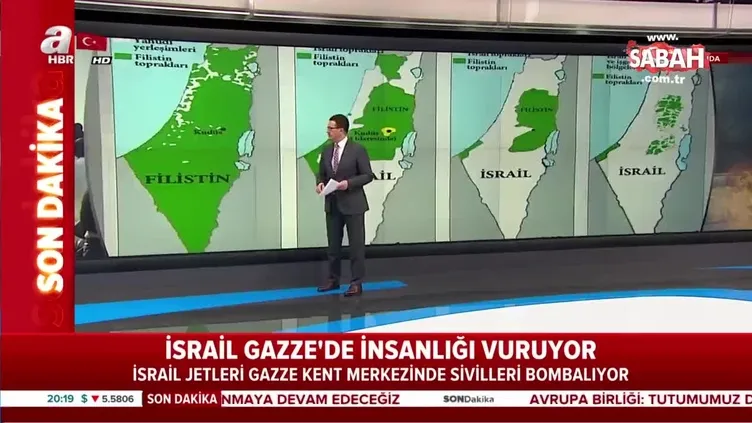 İşte işgalin haritası!