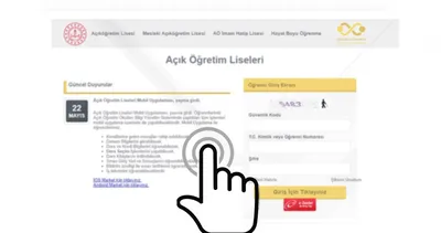 AÖL SINAV GİRİŞ EKRANI AÖK 2023: MEB ile Açık lise ek sınav girişi nasıl yapılır? AÖL ek sınav giriş ekranı için tıkla!