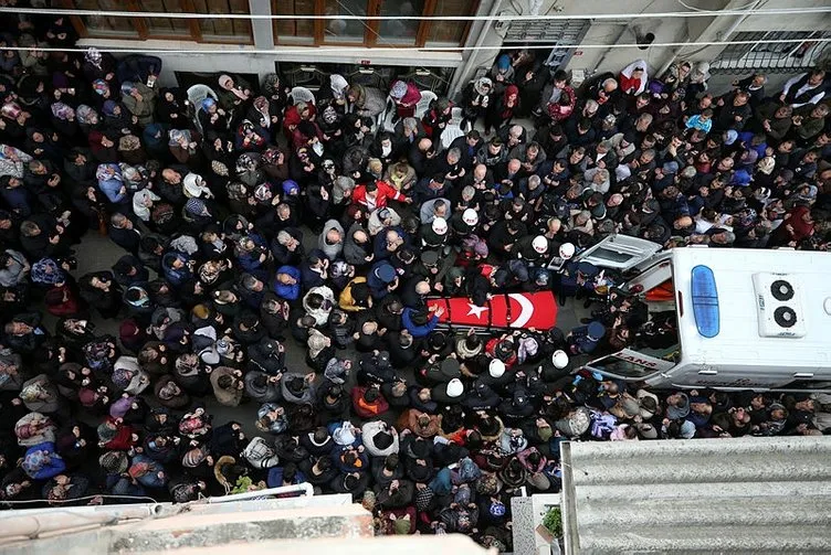 Sancaktepe şehitlerine veda!