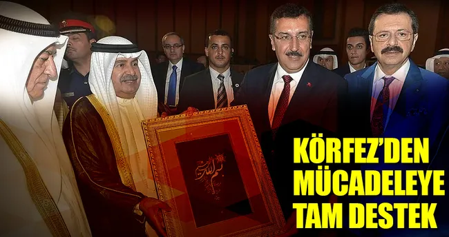 Körfez’den FETÖ ve PKK ile mücadeleye destek