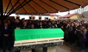 Belediye çalışanının cenazesine yüzlerce kişi katıldı