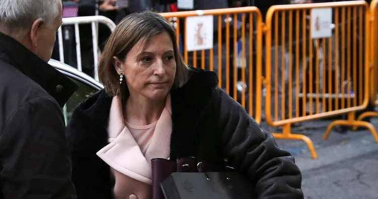 Eski Katalonya Meclis Başkanı 150 bin avro kefaletle serbest kaldı