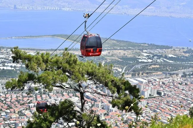 İzmir’de yangınlara karşı yeni önlem: Teleferik tesisleri kapatıldı