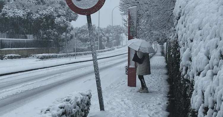 İspanya’da kar fırtınası alarmı
