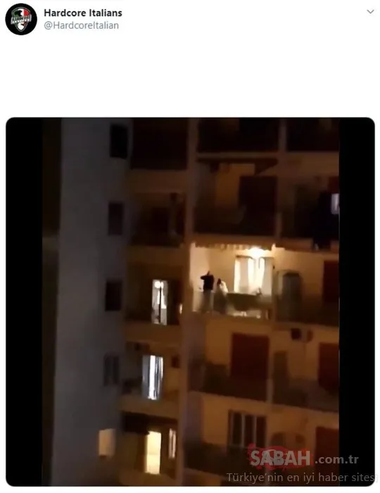 Son Dakika Haberi: Dünya bu görüntüleri konuşuyor! Corona virüsü nedeniyle Karantina'daki İtalyanlar...