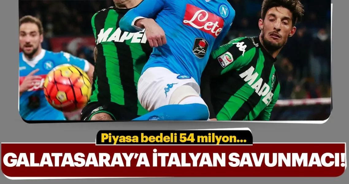 Galatasaray A Italyan Savunmaci Piyasa Bedeli 54 Milyon Spor Haberleri