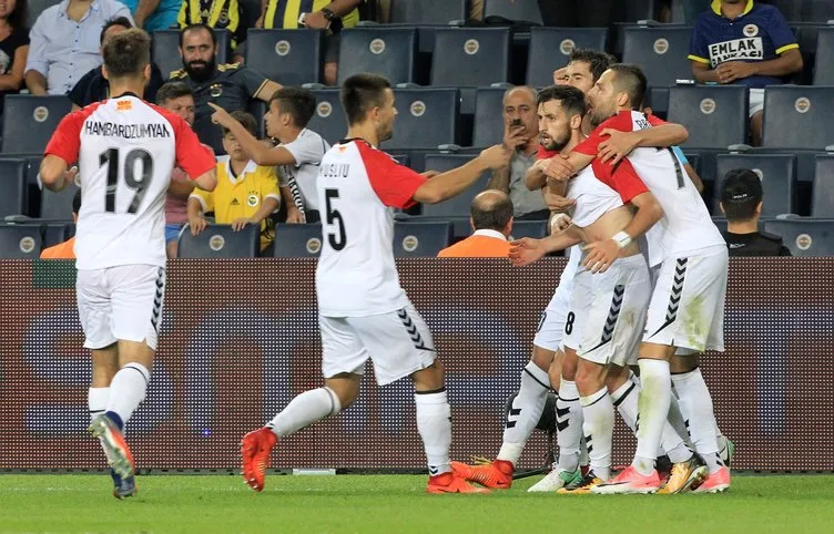 Fenerbahçe - Vardar maçından kareler