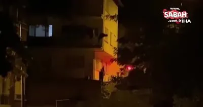 Alkollü şahıs dengesini kaybedip balkondan düştü | Video