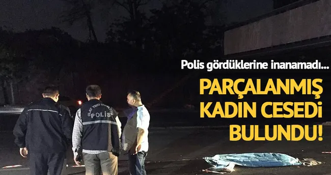 Başkent’te parçalanmış kadın cesedi bulundu