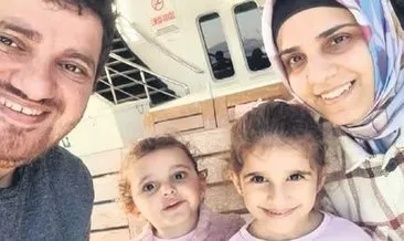 Heyelan kurbanı baba ve kızları için karanfilli anma #samsun