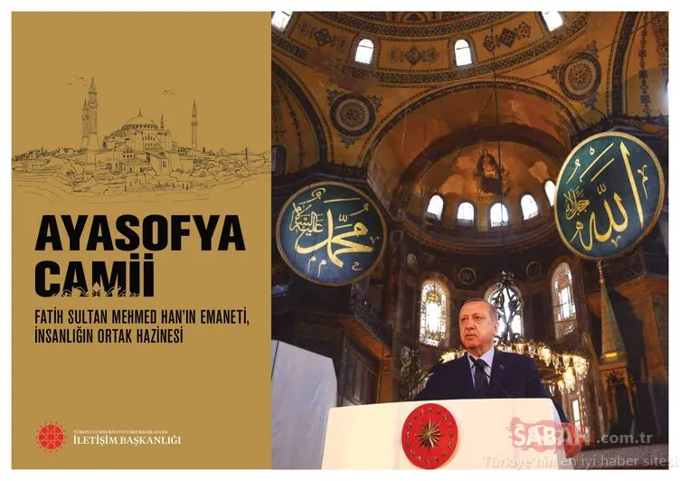 İletişim Başkanlığı Ayasofya Camii’ne özel kitap yayımladı ve internet sitesi açtı