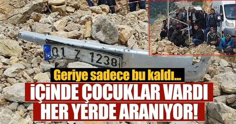 Son dakika: Adana’da 4 kişinin olduğu otomobil baraja uçtu! Şehir ayağa kalktı