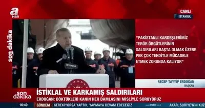 Başkan Erdoğan’dan teröristlere silah desteği veren Batıya sert tepki: Bize ders veremezler! | Video