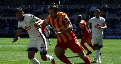 Kayserispor siftahı Rize’yle yaptı
