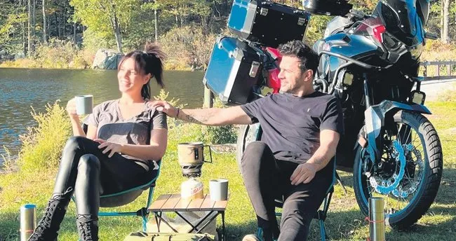 En büyük hayali motosikletle ABD turu