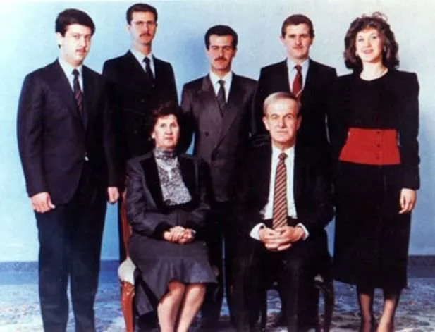 İşte Esad ailesi